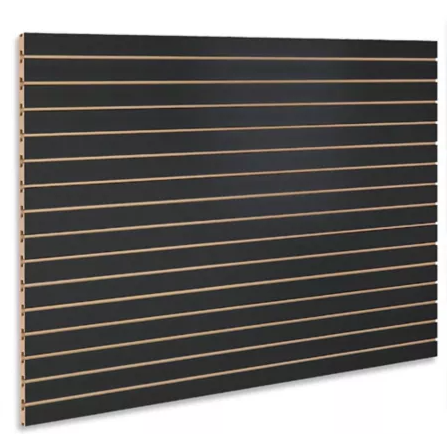 Slatwall Panels 4’H x 8’L Black